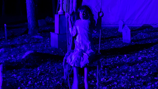 One last hurrah: After 29 years, Rhode Island man marks last year of homemade Halloween display (Photo: Jessica A. Botelho/The National Desk){&nbsp;}