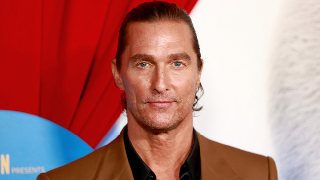 LOS ANGELES, CALIFORNIA - DECEMBER 12: Matthew McConaughey attends the premiere of Illumination's "Sing 2" on December 12, 2021 in Los Angeles, California. (Photo by Matt Winkelmeyer/Getty Images)
