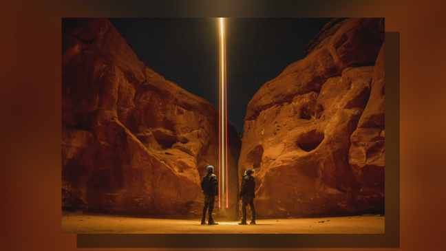 Hikers say they were among the first to capture video of the Utah monolith disappearance (Photo: KUTV)