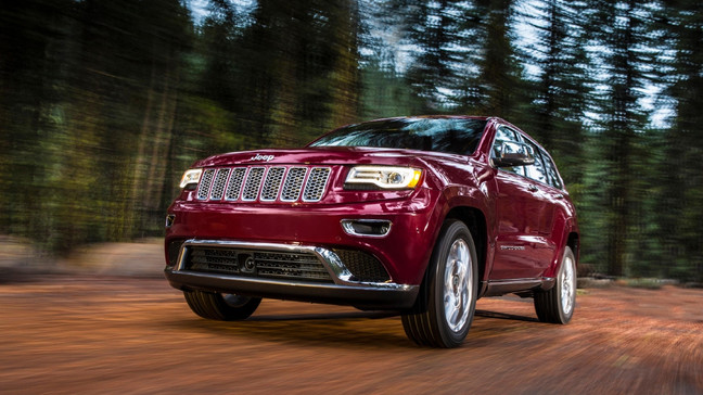 2016 Jeep Grand Cherokee (Image courtesy of Fiat Chrysler Automobiles)