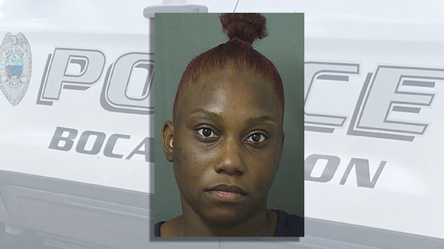 {p}Gekia Drikelle Hunter, 26, faces charges of child neglect causing great bodily injury, possession of fentanyl, and tampering with physical evidence. (PBSO){/p}