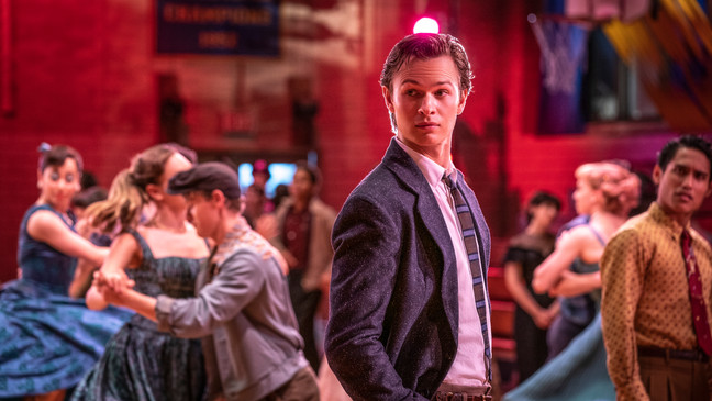 Ansel Elgort as Tony in 20th Century Studios’ WEST SIDE STORY.{&nbsp;} © 2019 Twentieth Century Fox Film Corporation. All Rights Reserved. Photo by Ramona Rosales
