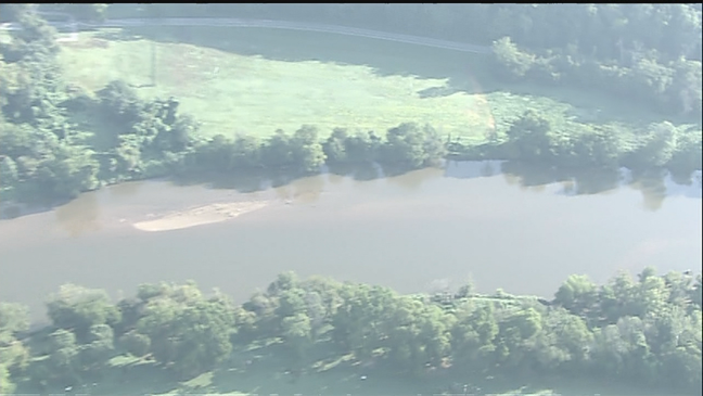 FILE PHOTO - The Patuxent River was taken from SkyTrak7 on September 8, 2020. (7News)