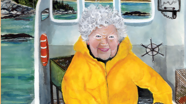 {p}A book called "The Lobster Lady: Maine's 102-Year-Old Legend" is available right now. (Author Barbara Walsh){/p}