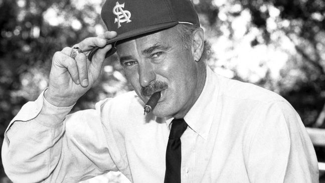 FILE - Actor Dabney Coleman, who stars in NBC's "Sooner or Later, appears in Los Angeles on Nov. 14, 1988. Coleman, the mustachioed character actor who specialized in smarmy villains like the chauvinist boss in "9 to 5" and the nasty TV director in "Tootsie," died Thursday, May 16, 2024, his daughter, Quincy Coleman, told The Hollywood Reporter. He was 92. No other details were immediately available. (AP Photo/Nick Ut, File)