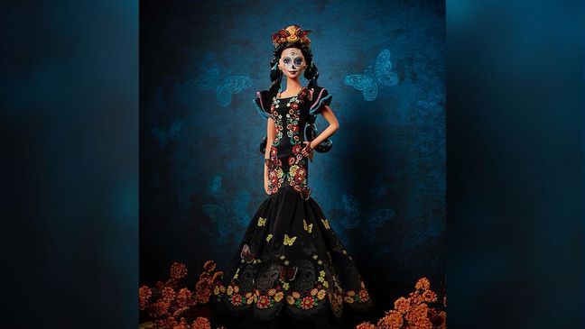 Mattel released a limited-edition Barbie in honor of the Mexican holiday Dia De Los Muertos or "Day of the Dead," last year. (Photo: Mattel){&nbsp;}