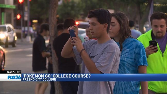 "Pokemon Go" has now become a class at Fresno City College. 