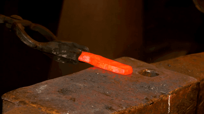 The art of forging steel is alive and well in Western North Carolina, thanks to the blacksmiths at Calerin Forge near Sylva. (Photo: WLOS)