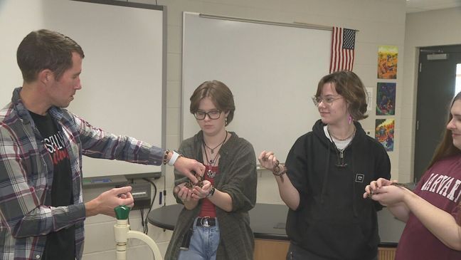 {&nbsp;}Russellville High School believed to be first secondary educational institution in the world to reproduce endangered snake species (KATV)