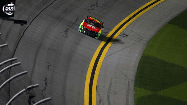 DAYTONA BEACH, FLORIDA - FEBRUARY 10: William Byron, driver of the #24 Axalta Chevrolet, qualifies for the NASCAR Cup Series 63rd Annual Daytona 500 at Daytona International Speedway on February 10, 2021 in Daytona Beach, Florida. (Photo by Brian Lawdermilk/Getty Images)