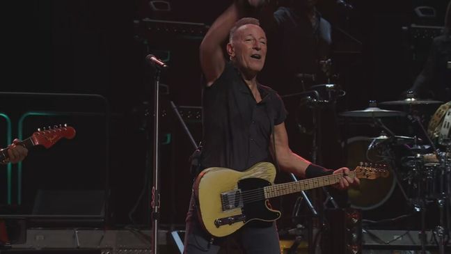 Bruce Springsteen performs with the E Street Band at Baltimore's CFG Bank Arena on Friday, April 7, 2023 (WBFF)