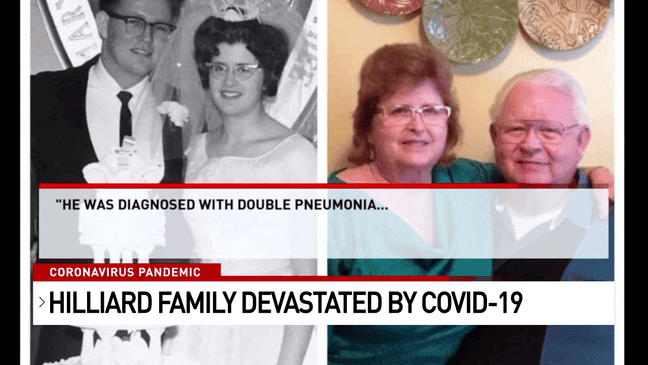 Judith Conkey and Lewis Conkey passed away from coronavirus on March 31 at Mt. Carmel Hospital. (Credit: Kelly Conkey Billups){p}{/p}