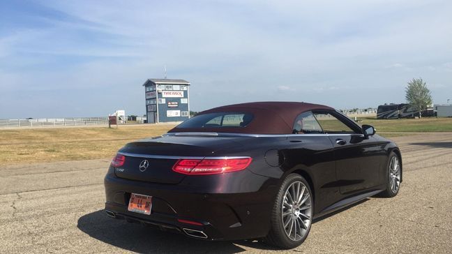 2017 Mercedes-Benz S550 Cabriolet (Photo by Jill Ciminillo)