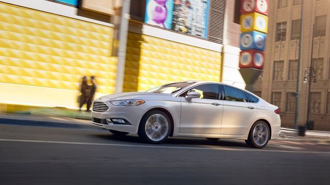 2017 Ford Fusion (Photo courtesy of Ford Motor Co.)