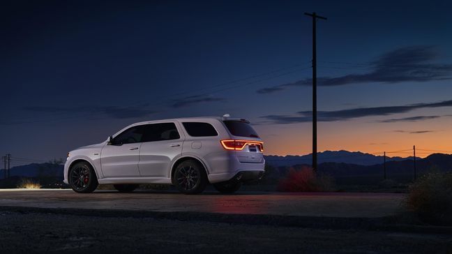 2018 Dodge Durango SRT (Image courtesy of Fiat Chrysler Automobiles)