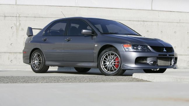 2006 Mitsubishi Lancer Evolution (Photo courtesy of Mitsubishi Motors)