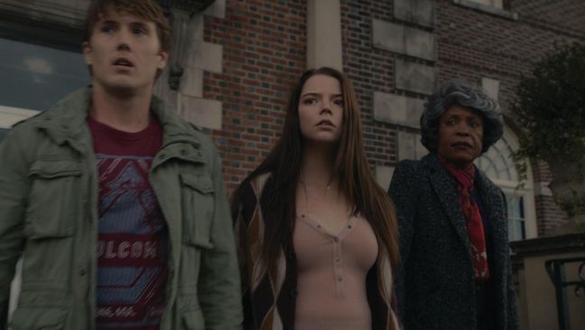 (from left) Spencer Treat Clark as Joseph Dunn, Anya Taylor-Joy as Casey Cooke and Charlayne Woodard as Mrs. Price in "Glass," written and directed by M. Night Shyamalan.{&nbsp;}(Photo: Universal Pictures)