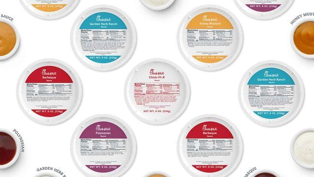 Chick-fil-A announced this month they are selling five of their signature sauces in 8-ounce containers, including Chick-fil-A, Polynesian, Barbeque, Honey Mustard, and Garden Herb Ranch that you can order in the app or in the drive-thru (Chick-fil-A)