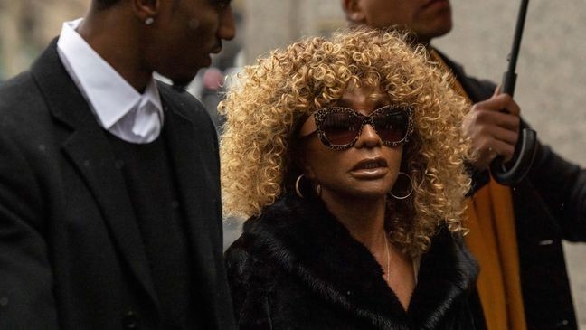 Janice Combs, mother of Sean "Diddy" Combs, arrives at Manhattan federal court, Friday, Nov. 22 2024, in New York. (AP Photo/Yuki Iwamura)