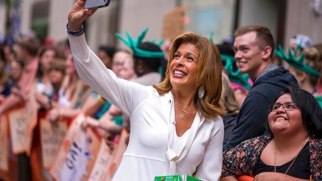 Hoda Kotb surprised fans when she left the "Today" show earlier this year. (Photo by Charles Sykes/Invision/AP)