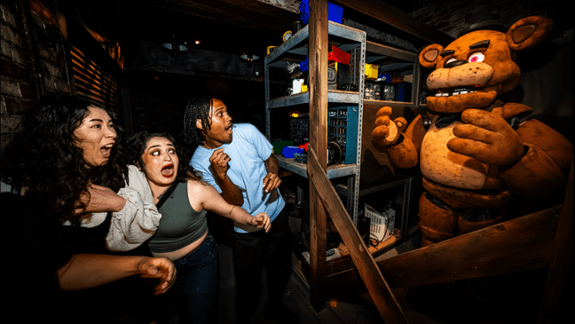 "Five Nights at Freddy's" Maze{&nbsp;}at Universal Studios Hollywood's Halloween Horror Nights. (Courtesy Universal)