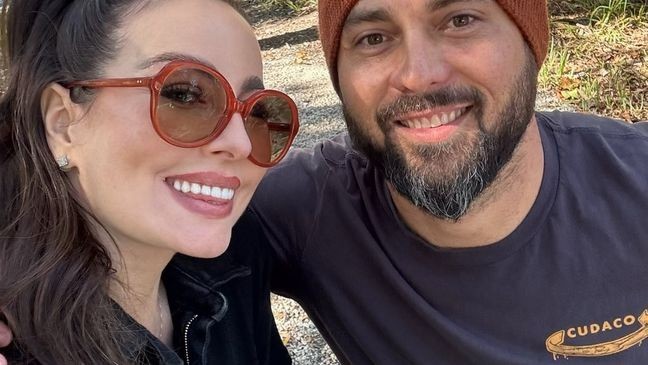 Moni Carlo and Cudaco chef Shaun Brian Sells{&nbsp;}(Amazing America TV)