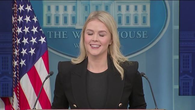 White House Press Secretary Karoline Leavitt responds to Amber Ruffin being entertainer at 2025 White House Correspondents’ dinner. (Pool)