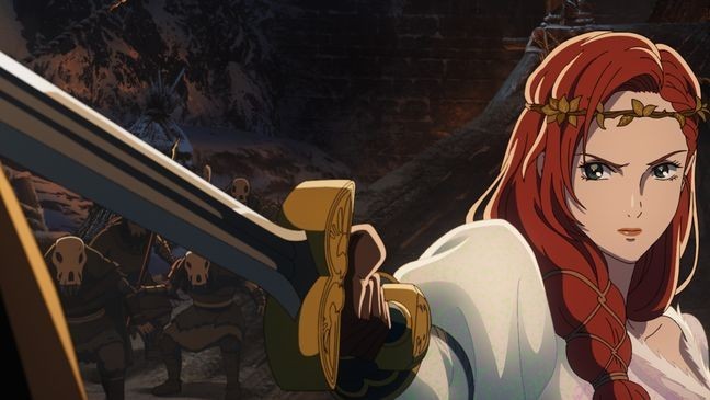 HÉRA voiced by GAIA WISE in New Line Cinema’s and Warner Bros. Animation’s epic anime adventure “THE LORD OF THE RINGS: THE WAR OF THE ROHIRRIM,” a Warner Bros. Pictures release.{ }