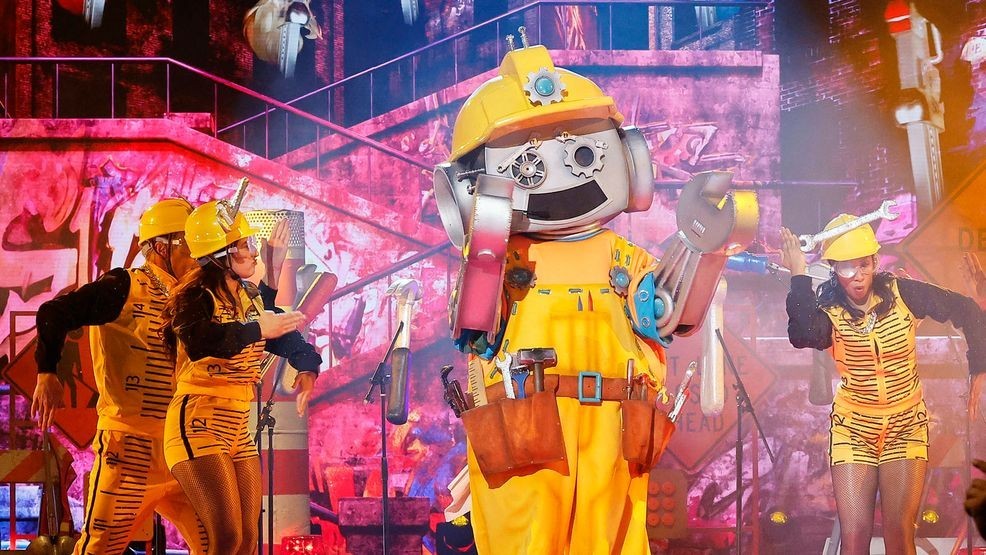 Image for story:  'Masked Singer' eliminated Handyman jokes about 'raggedy' voice giving him away