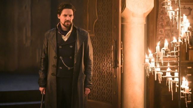 Callum McGowan stars as Vikram Chamberlain, the titular Librarian. (Photograph by Aleksandar Letic)