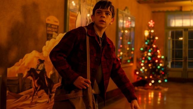 Miles Ekhardt in "It: Welcome to Derry." (Courtesy HBO)