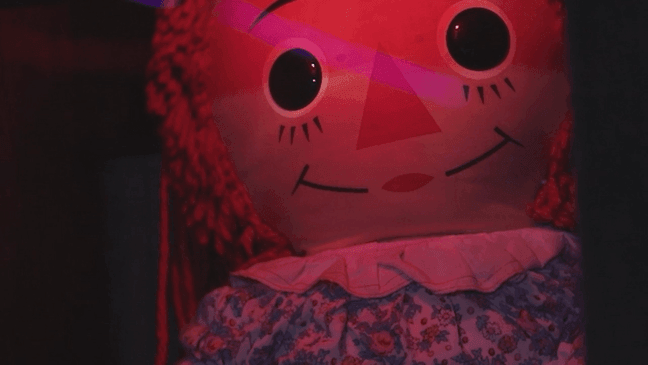 The original Annabelle doll (WVIT){&nbsp;}