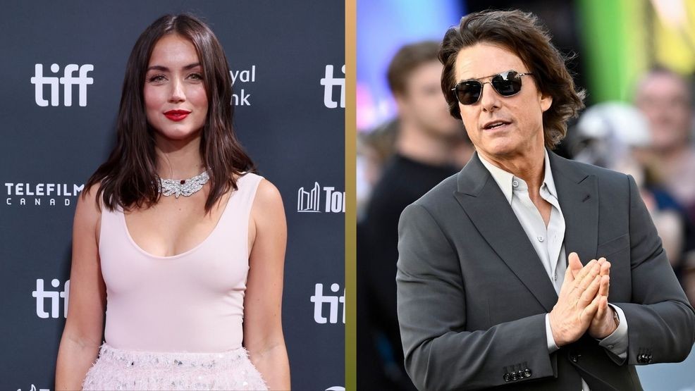 Ana de Armas and Tom Cruise have been seen together off and on since February.{br}{p}(Credit: Rodin Eckenroth/Getty;Gareth Cattermole/Getty){/p}{p}{/p}