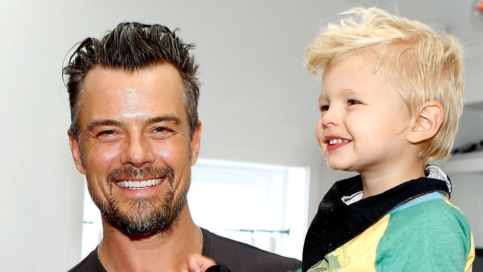 WEST HOLLYWOOD, California - MARCH 24: Josh Duhamel and son Axl attend the partnership celebration between TOMS and Oceana to help save the sea turtles on March 24, 2016 at Au Fudge in West Hollywood, California.  (Photo by Randy Shropshire/Getty Images for Oceana)