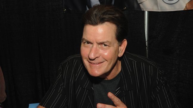 ATLANTIC CITY, NJ - OCTOBER 12:  Charlie Sheen attends the New Jersey Horror Con 2019 at Showboat Hotel in Atlantic City on October 12, 2019 in Atlantic City City.  (Photo by Bobby Bank/Getty Images)