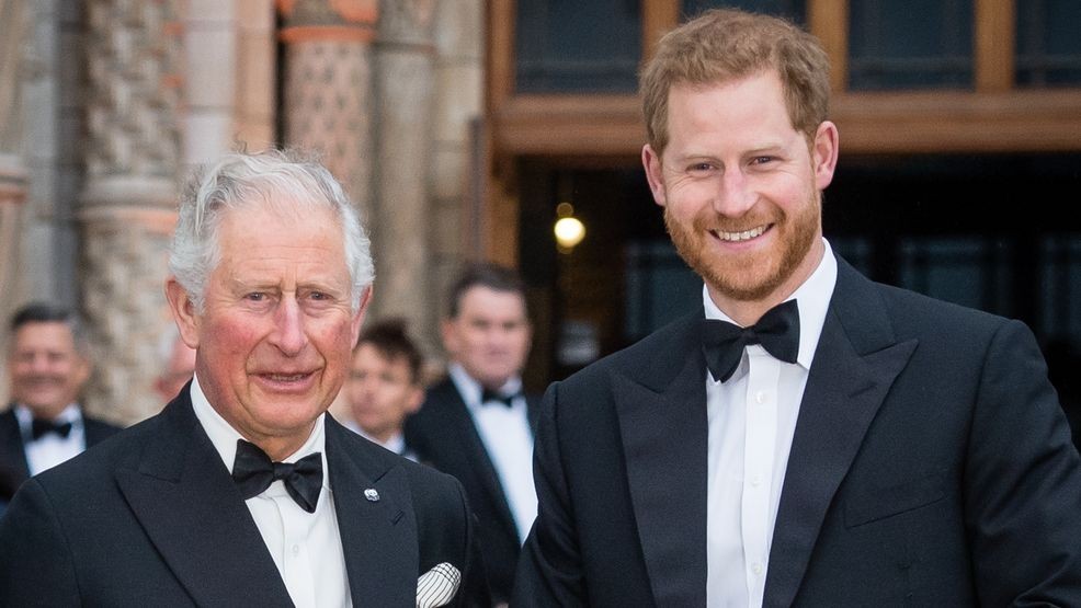 Image for story: Prince Harry is going to 'focus' on his father, King Charles III, over the upcoming year