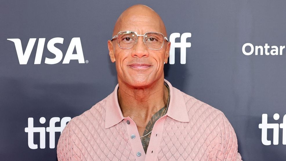 Image for story: Dwayne Johnson is happy he doesn’t 'look pregnant' after slimming down to play an old man