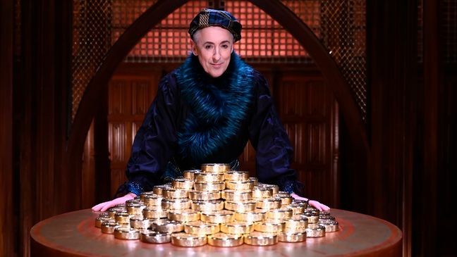 Alan Cumming, is welcoming everyday players to the next season of "The Traitors."(Photo by: Euan Cherry/Peacock via Getty Images)