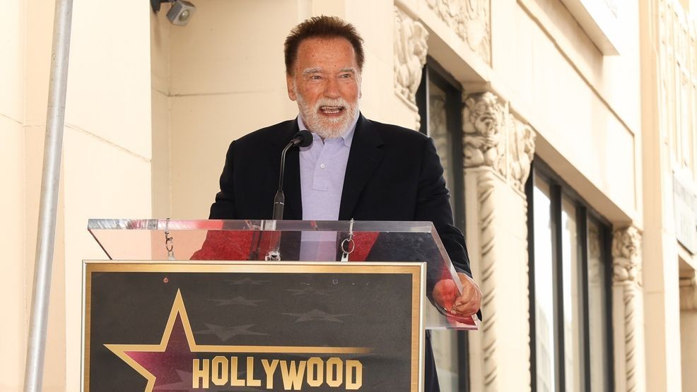 Image for story: Arnold Schwarzenegger jokes about ex Maria Shriver taking 'half of my money'