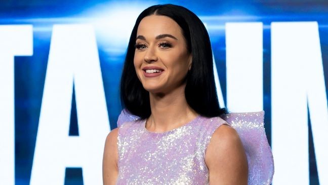 MELBOURNE, AUSTRALIA - SEPTEMBER 26:  Katy Perry attends the media call for the AFL 2024 Telstra Pre-Game Entertainment at Melbourne Cricket Ground on September 26, 2024 in Melbourne, Australia. (Photo by Sam Tabone/Getty Images)