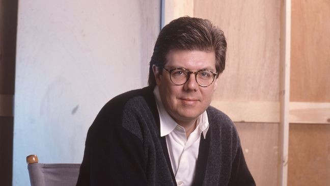 John Hughes on 11/28/90 in Chicago, Il.  (Photo by Paul Natkin/WireImage)