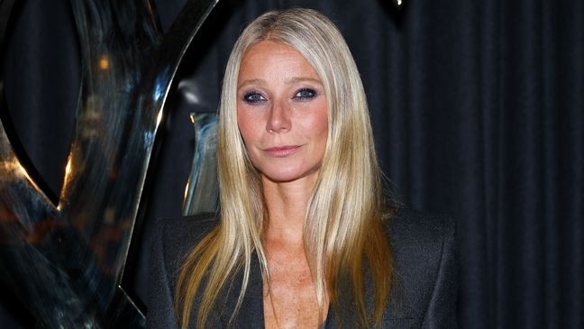 PARIS, FRANCE - SEPTEMBER 24: (EDITORIAL USE ONLY - For Non-Editorial use please seek approval from Fashion House) Gwyneth Paltrow attends the Saint Laurent Womenswear Spring-Summer 2025 show as part of Paris Fashion Week on September 24, 2024 in Paris, France. (Photo by Marc Piasecki/WireImage)