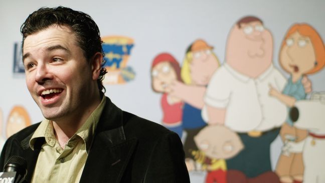 Seth MacFarlane is the creator of "Family Guy," along with other series like "American Dad." (Photo by Michael Tran/FilmMagic)