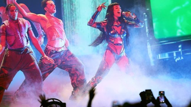 Katy Perry's "Lifetimes" tour is currently in Canada. (Photo by Monica Schipper/Getty Images)