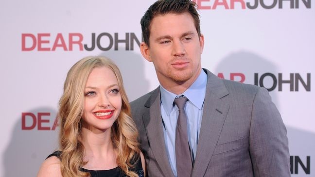 LONDON, ENGLAND - MARCH 30:  Amanda Seyfried and Channing Tatum attends the gala screening of 'Dear John' at the Odeon High Street Kensington on March 30, 2010 in London, England.  (Photo by Ian Gavan/Getty Images)