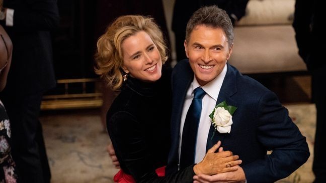 Pictured (L-R) Téa Leoni as Elizabeth McCord and Tim Daly as Henry McCord (Photo by Mark Schafer/CBS via Getty Images)