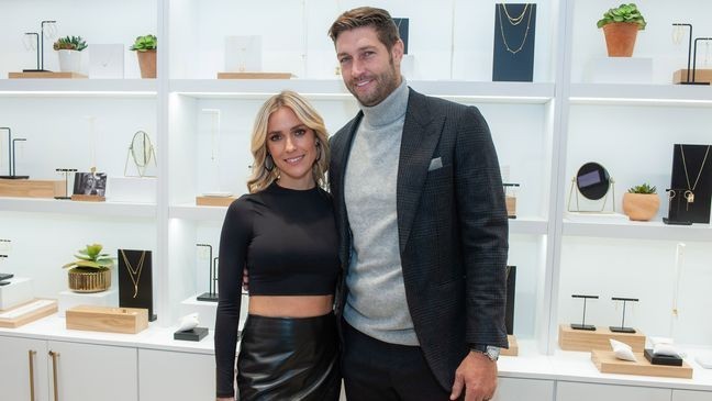 CHICAGO, ILLINOIS - OCTOBER 25: Kristin Cavallari and Jay Cutler attend the Uncommon James VIP Grand Opening at Uncommon James on October 25, 2019 in Chicago, Illinois. (Photo by Timothy Hiatt/Getty Images)