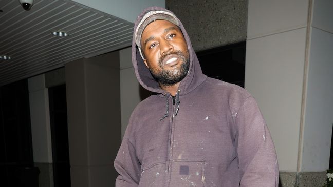 Kanye West is seen on October 21, 2022 in Los Angeles, California.  (Credit: Rachpoot/Bauer-Griffin/GC Images)