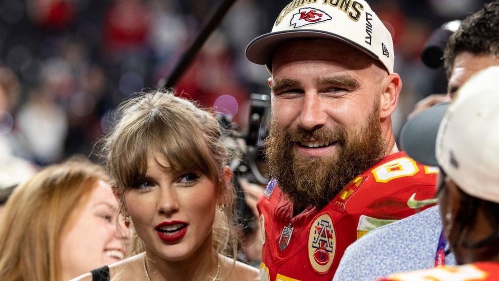 Image for story:  Taylor Swift shuts down 'shockingly offensive' fan theory about her and Travis Kelce