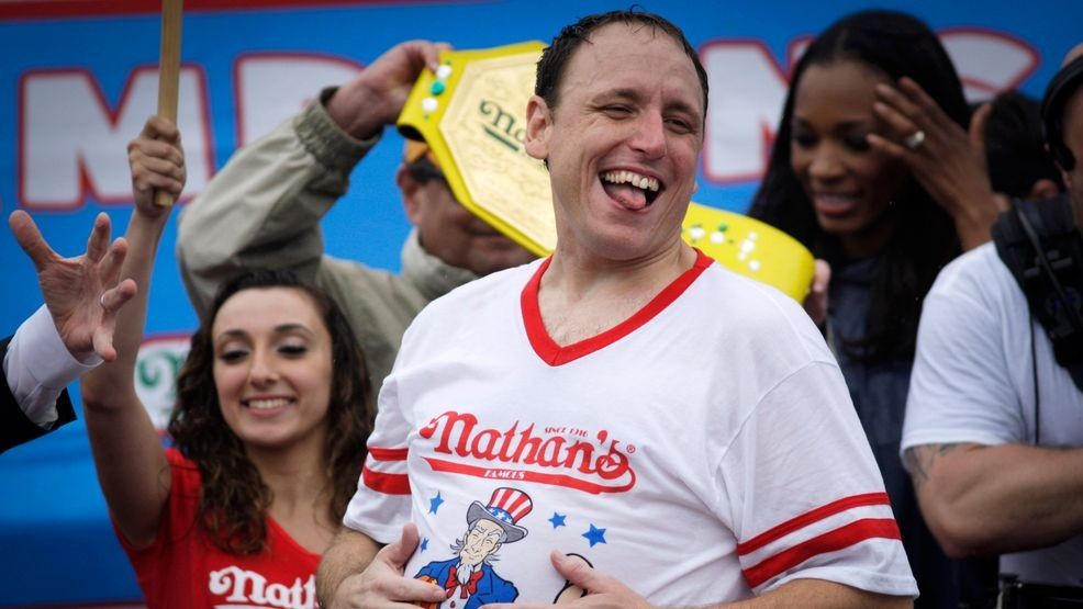 Image for story: Hot dog eating champion Joey Chestnut returns to 4th of July competition after 2024 ban